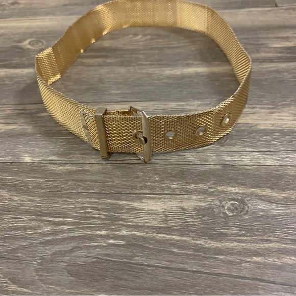 Vintage 90s Gold Mesh Belt - Picture 7 of 7